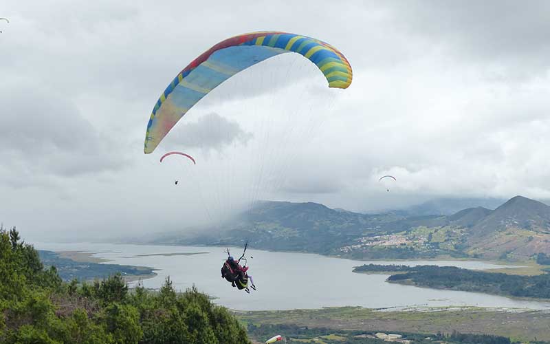 Parapente en Sopó 
